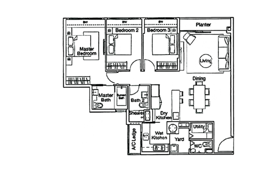 Ferraria Park Condo - Floor Plan