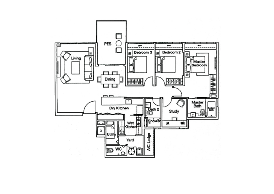 Ferraria Park Condo - Floor Plan