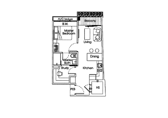 Citigate Residence - Floor Plan