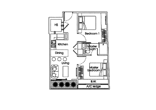 Citigate Residence - Floor Plan