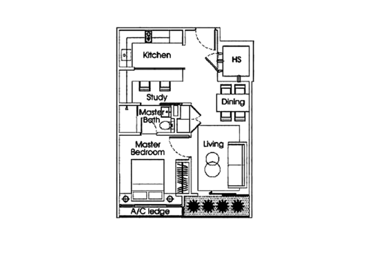 Citigate Residence - Floor Plan