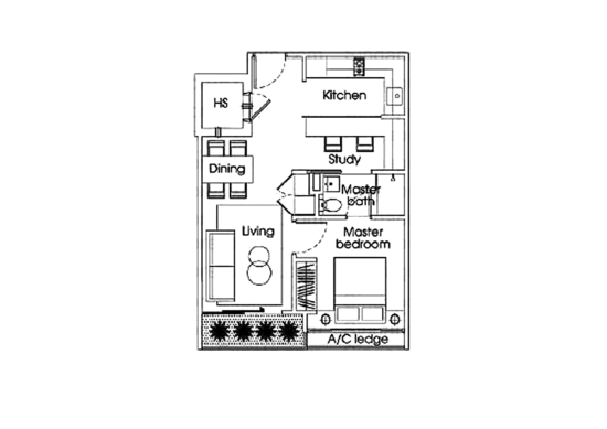 Citigate Residence - Floor Plan