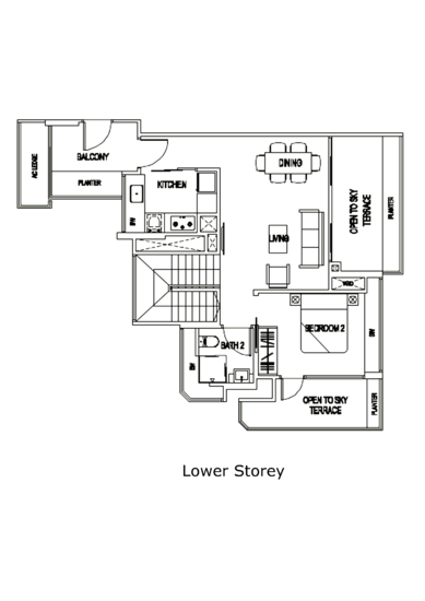 The Coterie at Holland - Floor Plan