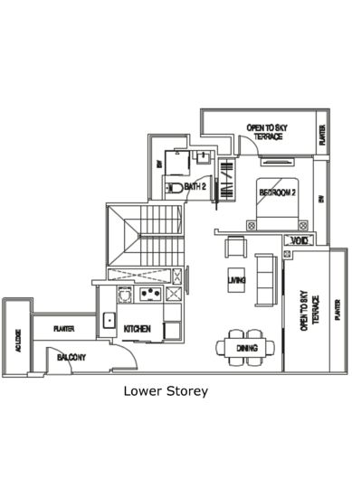 The Coterie at Holland - Floor Plan