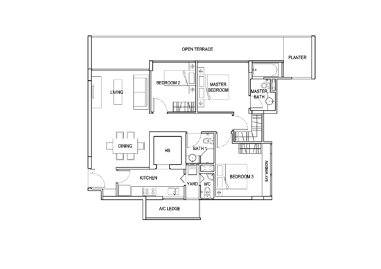 The Verte - Floor Plan