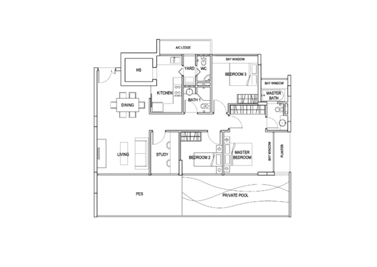The Verte - Floor Plan