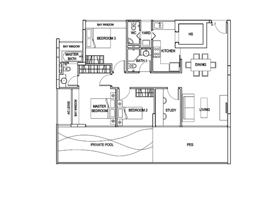 The Verte - Floor Plan