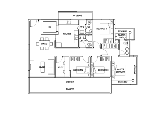 The Verte - Floor Plan