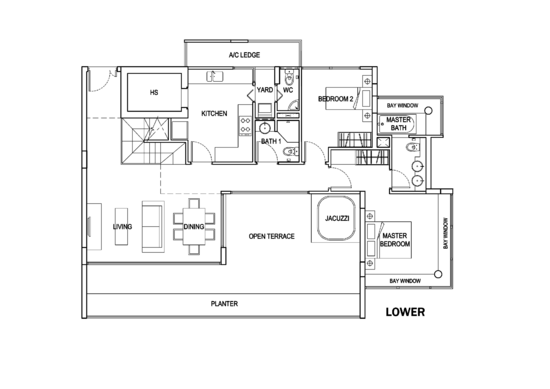 The Verte - Floor Plan
