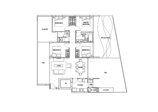 The Verte - Floor Plan