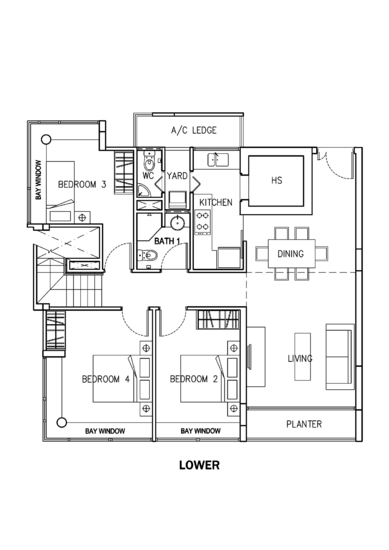 The Verte - Floor Plan