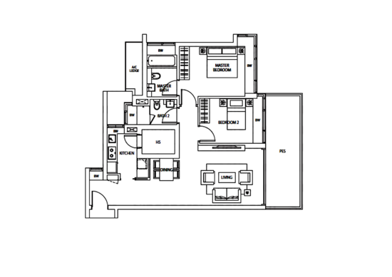Dakota Residences - Floor Plan