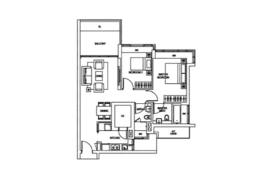 Dakota Residences - Floor Plan