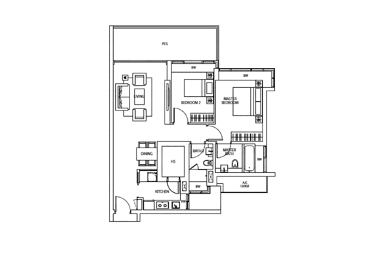 Dakota Residences - Floor Plan