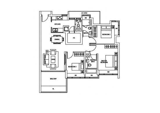 Dakota Residences - Floor Plan