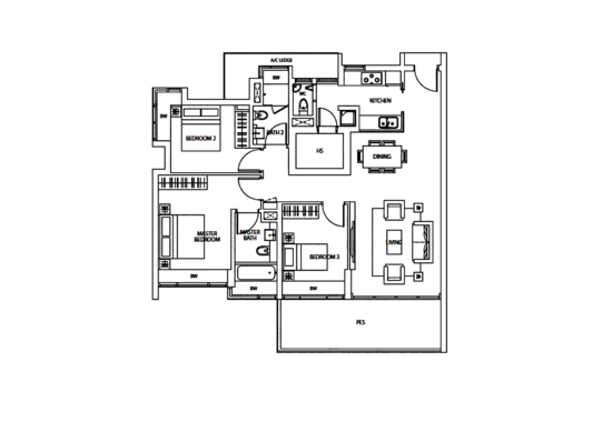 Dakota Residences - Floor Plan