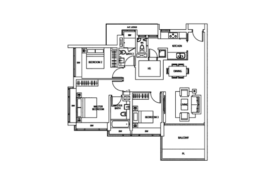 Dakota Residences - Floor Plan