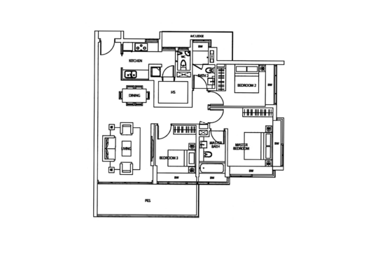 Dakota Residences - Floor Plan