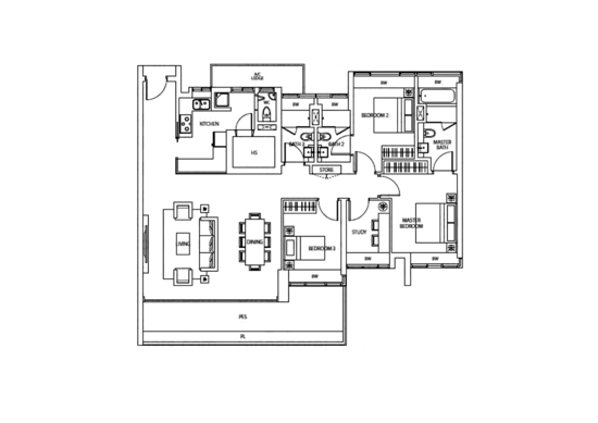 Dakota Residences - Floor Plan