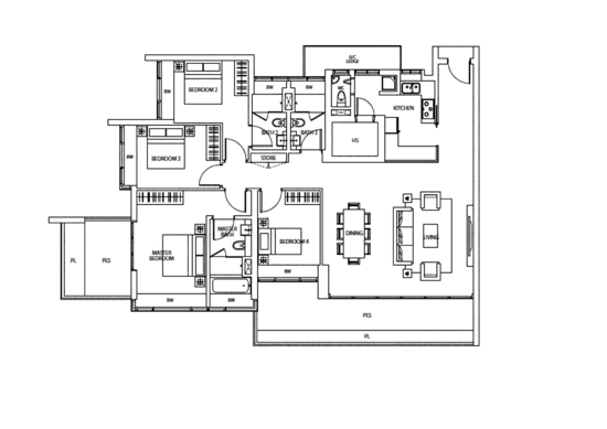 Dakota Residences - Floor Plan