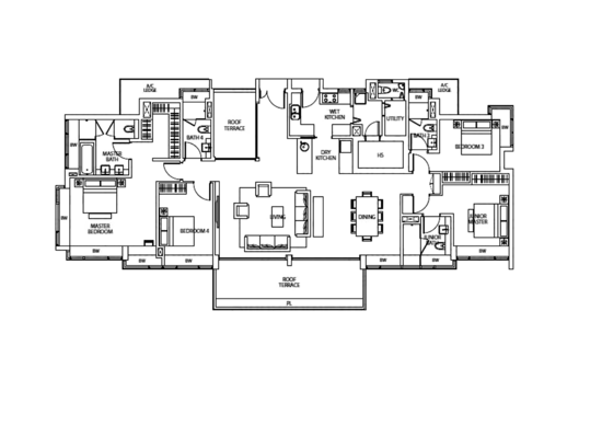 Dakota Residences - Floor Plan