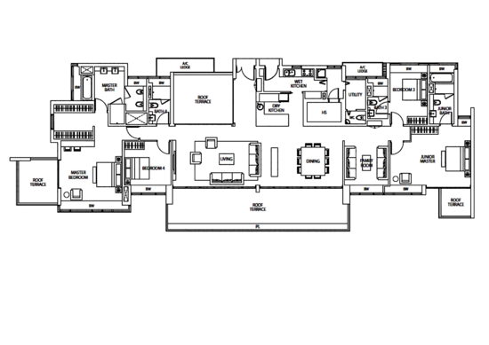 Dakota Residences - Floor Plan