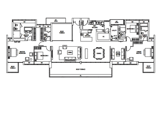 Dakota Residences - Floor Plan