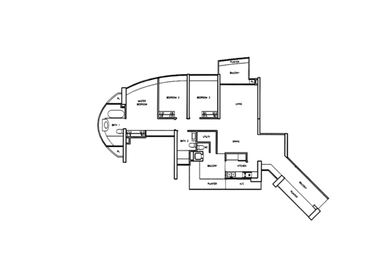 Clover By The Park - Floor Plan