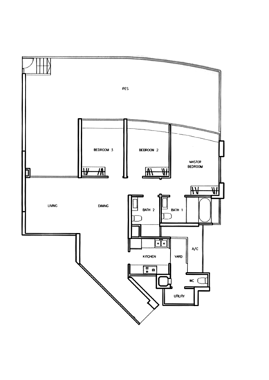 Clover By The Park - Floor Plan