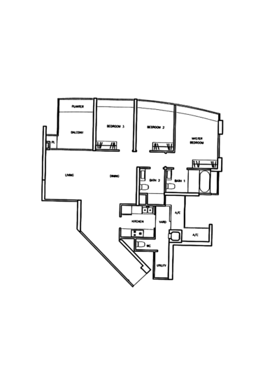 Clover By The Park - Floor Plan