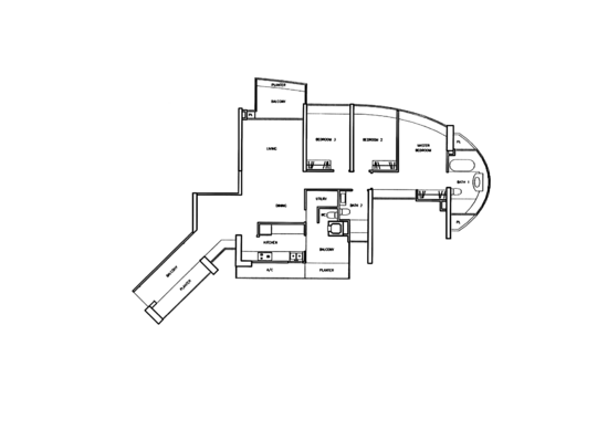 Clover By The Park - Floor Plan