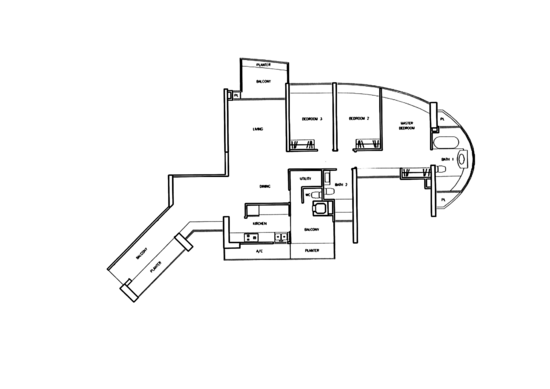Clover By The Park - Floor Plan