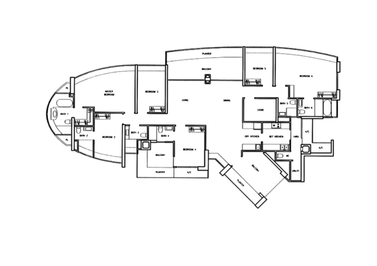 Clover By The Park - Floor Plan