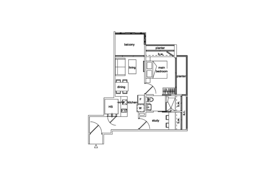 Parc Sophia - Floor Plan