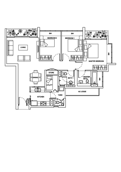 Livia - Floor Plan