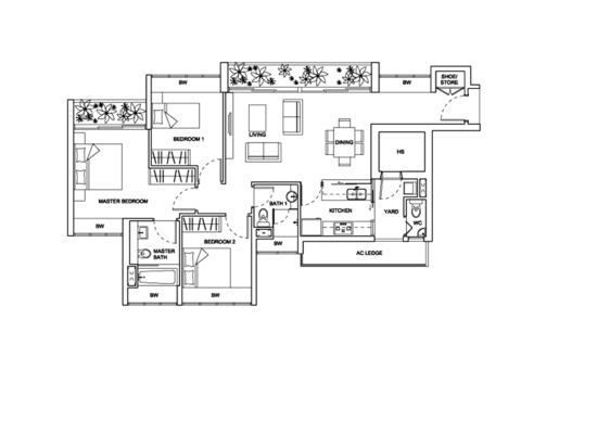 Livia - Floor Plan
