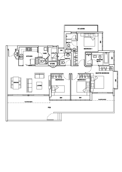 Livia - Floor Plan