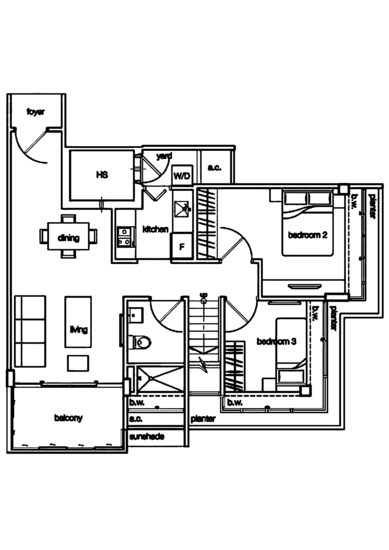 Eastbay - Floor Plan
