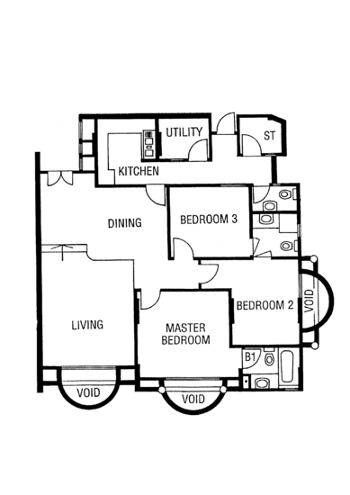 Casa De Venice - Floor Plan
