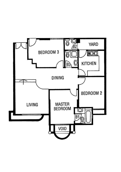 Casa De Venice - Floor Plan