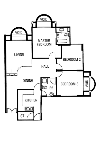 Casa De Venice - Floor Plan