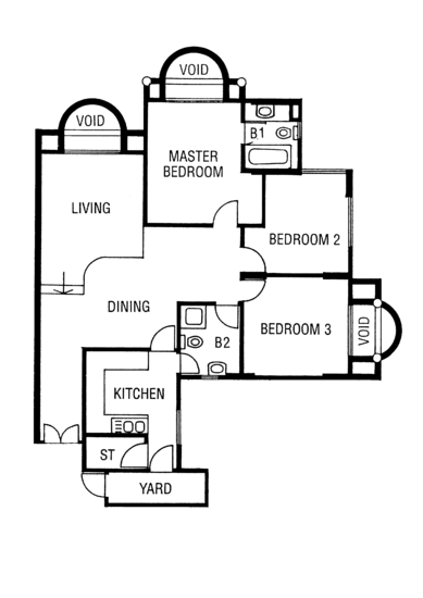 Casa De Venice - Floor Plan
