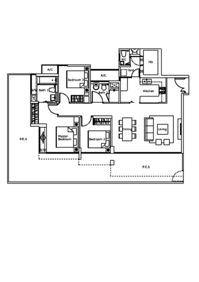 Kovan Residences - Floor Plan