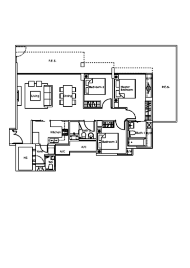 Kovan Residences - Floor Plan