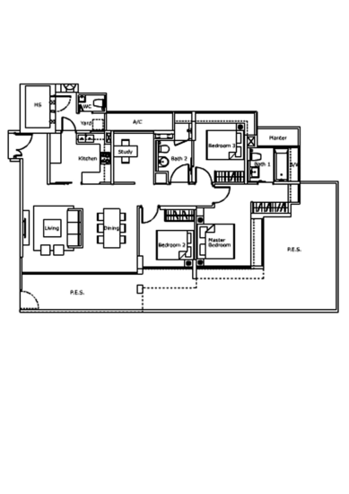 Kovan Residences - Floor Plan