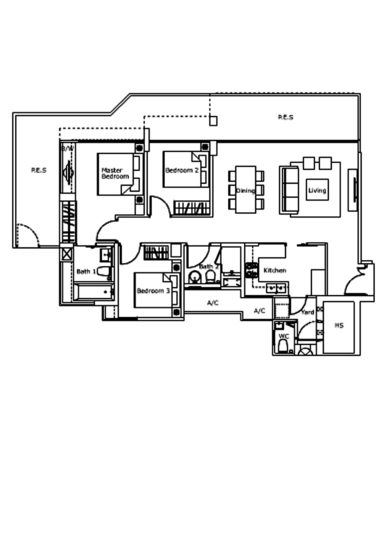 Kovan Residences - Floor Plan