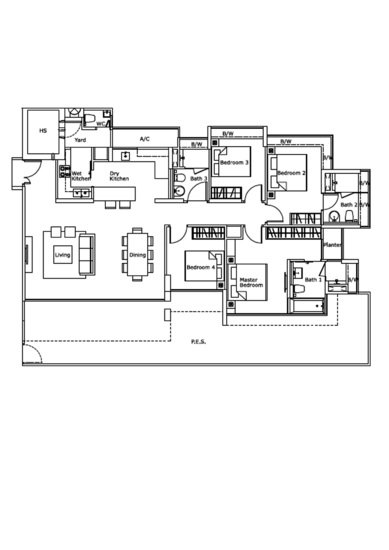 Kovan Residences - Floor Plan
