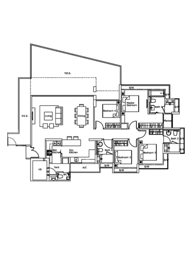 Kovan Residences - Floor Plan
