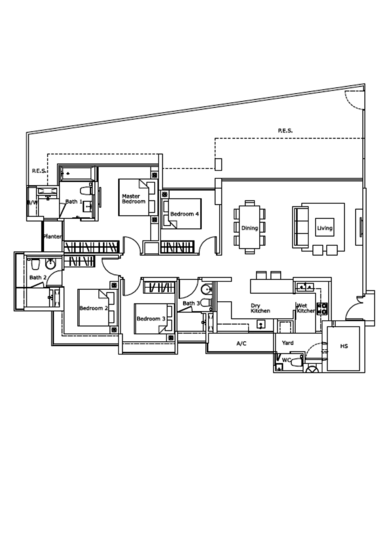 Kovan Residences - Floor Plan