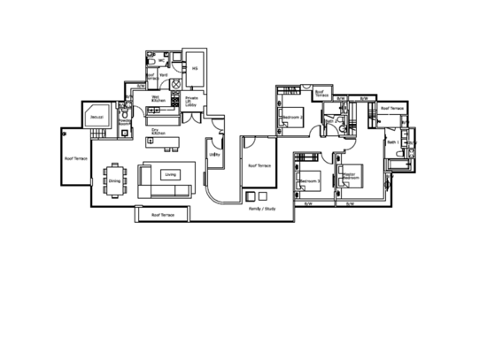 Kovan Residences - Floor Plan